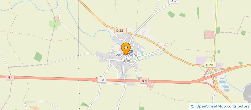 localisation de l'entreprise ACV CONCEPT à VAUDOY-EN-BRIE