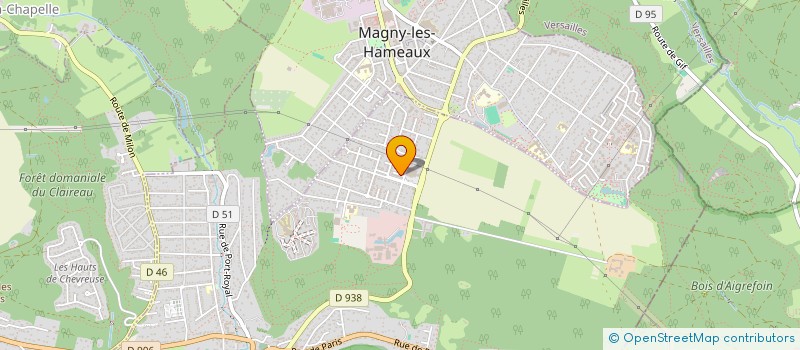 localisation de l'entreprise ACV EVENTS  SAINT-REMY-LES-CHEVREUSE