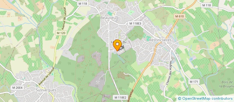 localisation de l'entreprise ACV GROUPE à BEAULIEU