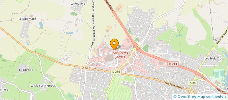 localisation de l'entreprise ACV PORNIC à PORNIC