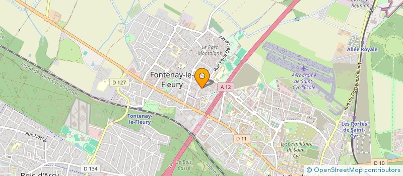 localisation de l'entreprise ACV RENOVATION à FONTENAY-LE-FLEURY