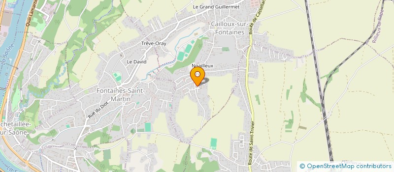 localisation de l'entreprise ACV TRANSPORTS à CAILLOUX-SUR-FONTAINES