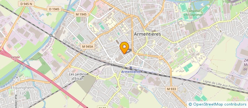 localisation de l'entreprise ACVD EVENTS  ARMENTIERES