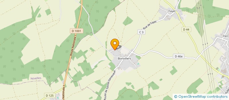 localisation de l'entreprise ACVE-DOODICA  CAUVIGNY