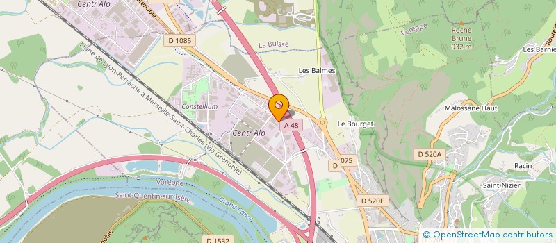 localisation de l'entreprise ACVI SYSTEM à VOREPPE