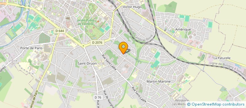 localisation de l'entreprise ACVIGA  CAMBRAI