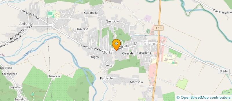 localisation de l'entreprise ACVM VET à PRUNELLI-DI-FIUMORBO