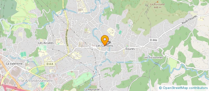 localisation de l'entreprise ACVS à MARSEILLE