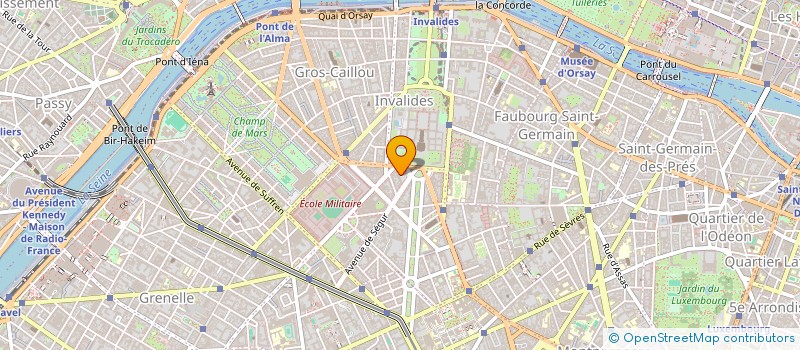 localisation de l'entreprise ACXIOR IMMO  PARIS