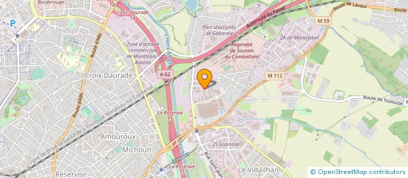 localisation de l'entreprise ACXSHOES à TOULOUSE