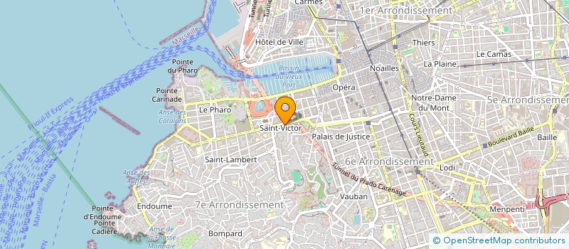 localisation de l'entreprise ACY à MARSEILLE