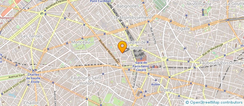 localisation de l'entreprise ACYM  PARIS