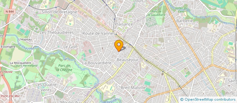 localisation de l'entreprise ACYMA  SAINT-HERBLAIN