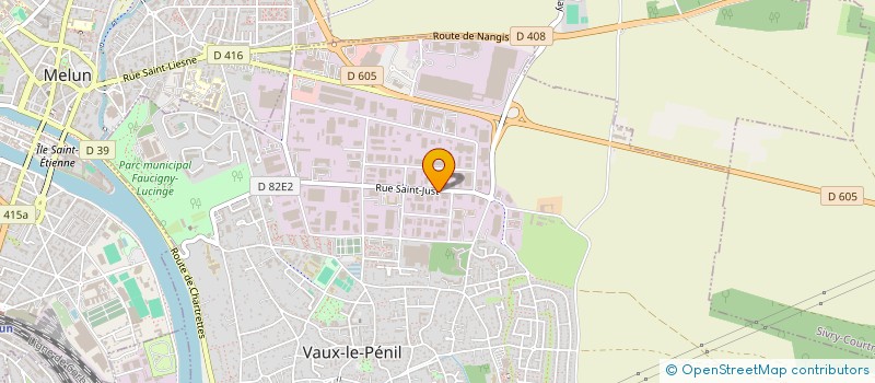 localisation de l'entreprise ACYNIA à VAUX-LE-PENIL