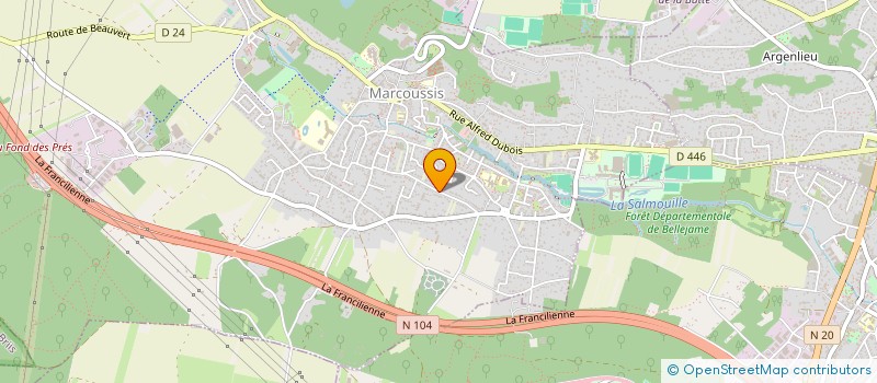localisation de l'entreprise AD 3 CONSULTING à MARCOUSSIS