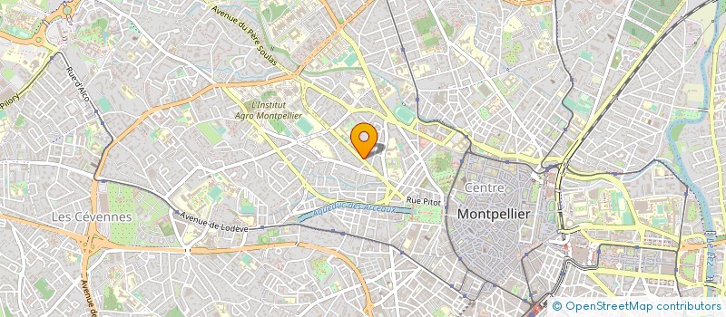 localisation de l'entreprise AD 34 PAROISSE SAINT AUGUSTIN DE L'AQUEDUC à MONTPELLIER