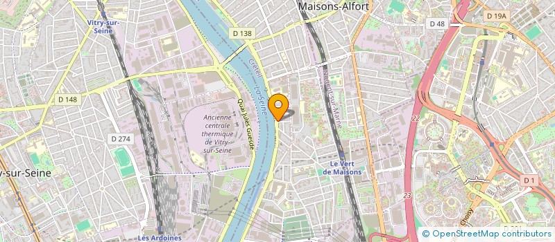 localisation de l'entreprise AD 4 CONSULTING  ALFORTVILLE