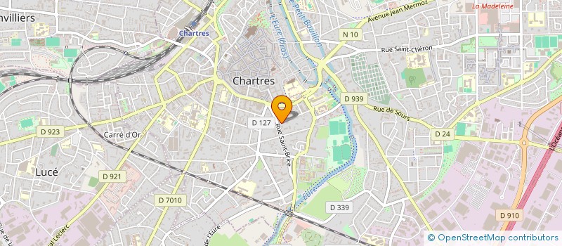 localisation de l'entreprise AD à CHARTRES