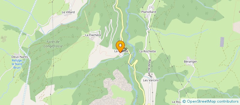 localisation de l'entreprise AD  LES BELLEVILLE