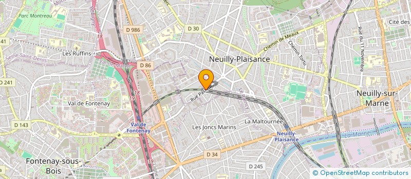 localisation de l'entreprise AD AFFAIRE DEVELOPPEMENT  NEUILLY-PLAISANCE