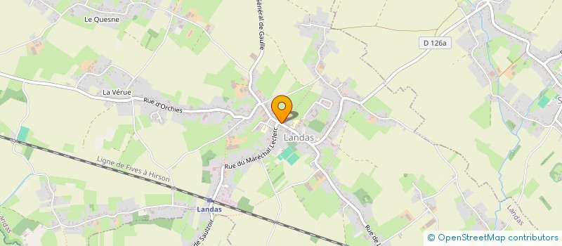 localisation de l'entreprise AD AGRI à LANDAS