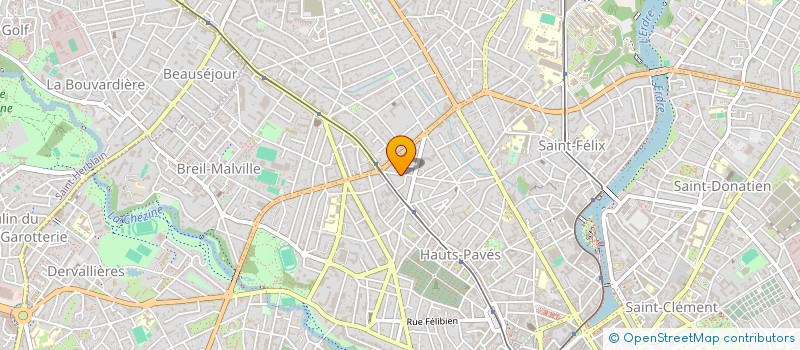localisation de l'entreprise AD-AIR SERVICES  NANTES