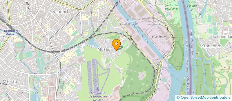 localisation de l'entreprise AD&AJ  STRASBOURG