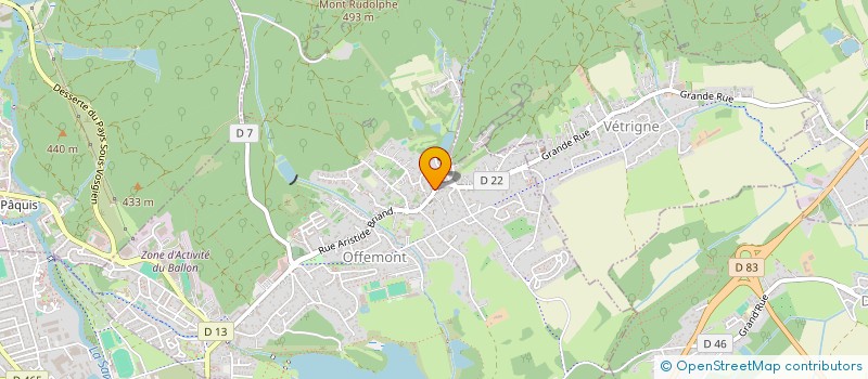 localisation de l'entreprise AD APPROVISIONNEMENT DENTAIRE SARL à OFFEMONT