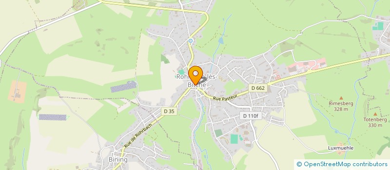 localisation de l'entreprise AD-ASSIST  ROHRBACH-LES-BITCHE