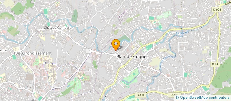 localisation de l'entreprise AD ASTRA  PLAN-DE-CUQUES