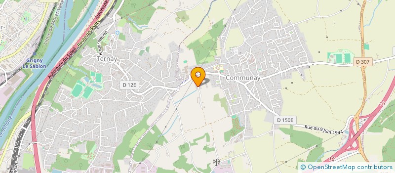 localisation de l'entreprise AD ASTRA  COMMUNAY