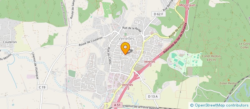 localisation de l'entreprise AD ASTRA  VENELLES