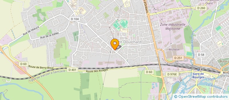 localisation de l'entreprise AD ASTRA  SAINT DOULCHARD