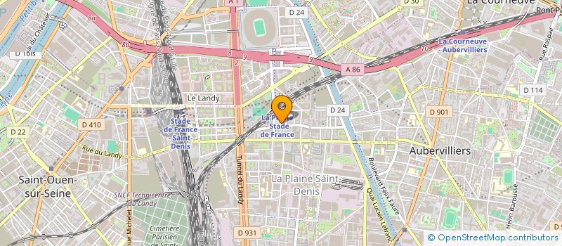 localisation de l'entreprise AD AUGUSTA PER ANGUSTA  SAINT-DENIS