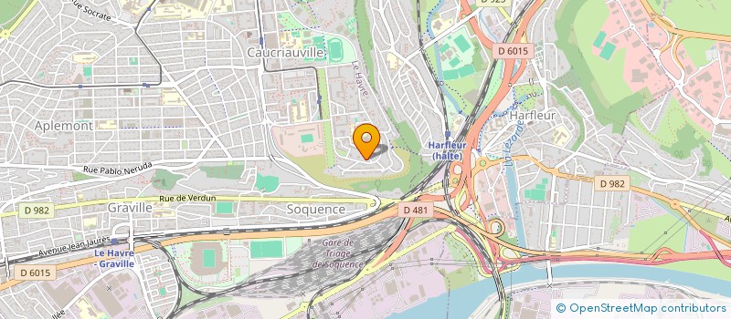 localisation de l'entreprise AD AUTO à LE HAVRE