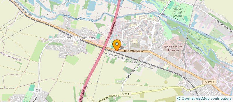 localisation de l'entreprise AD AUTO'S  AMIENS