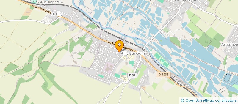 localisation de l'entreprise AD BAT '  AILLY-SUR-SOMME