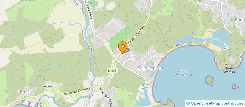 localisation de l'entreprise AD BATI-TECH  LECCI