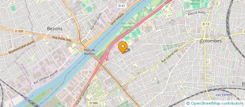 localisation de l'entreprise AD BATIMENT à COLOMBES