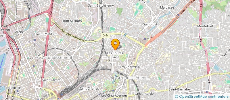 localisation de l'entreprise AD BATIMENT  MARSEILLE