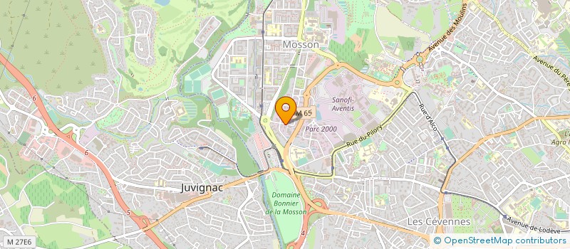 localisation de l'entreprise AD BATIMENT à MONTPELLIER