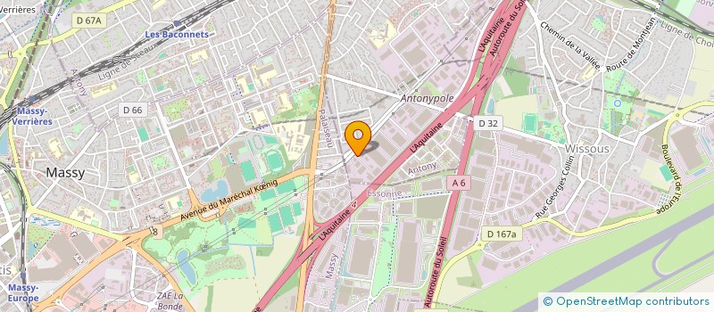 localisation de l'entreprise AD BATPRO  ANTONY