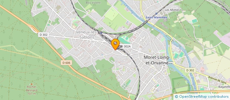 localisation de l'entreprise AD BENE PLACITO  MORET-LOING-ET-ORVANNE