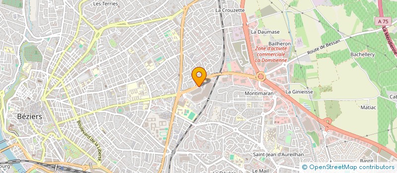 localisation de l'entreprise AD BEZIERS  BEZIERS