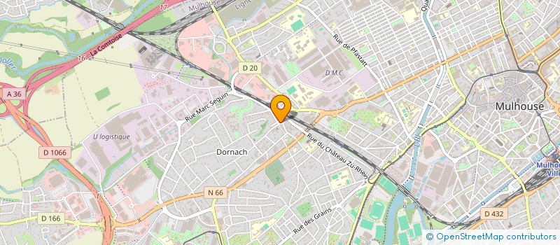 localisation de l'entreprise AD BOIS SARL à MULHOUSE