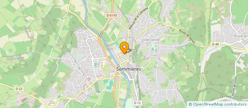 localisation de l'entreprise AD BTP à SOMMIERES