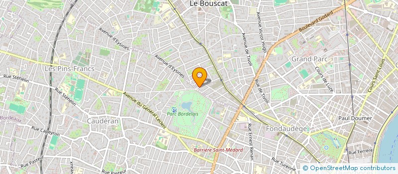 localisation de l'entreprise AD-BUILD  BORDEAUX
