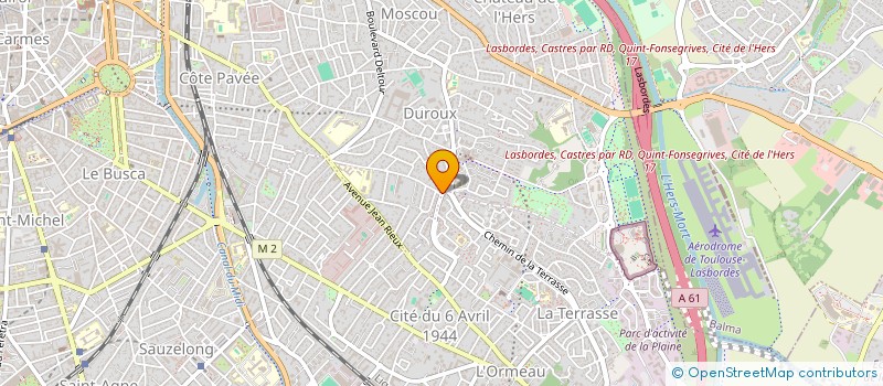 localisation de l'entreprise AD CAPITAL à TOULOUSE