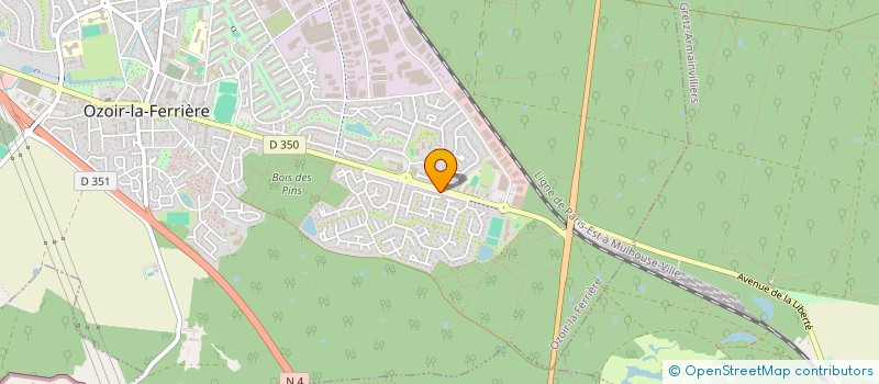 localisation de l'entreprise AD CARS  OZOIR-LA-FERRIERE