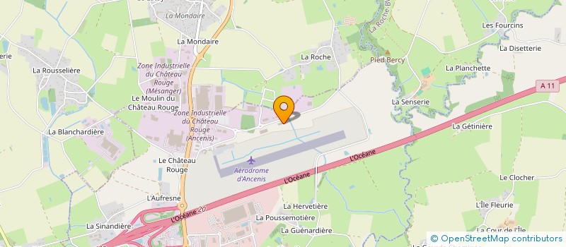 localisation de l'entreprise AD CLOTURES ATLANTIQUE à ANCENIS-SAINT-GEREON